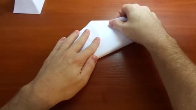 Оригами - пирамида из бумаги смотреть онлайн