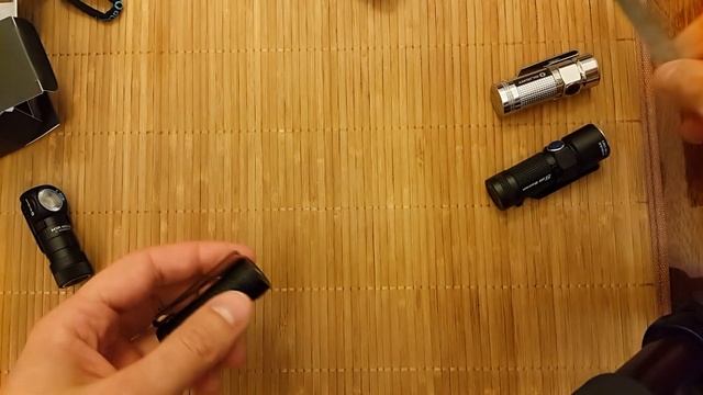 Unboxing OLIGHT S1 MINI HCRI BATON или фонарь "ручная граната" в "дзот" EDC фонарей 2017г. смотреть онлайн