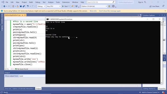 how to open file read file and write to file in python смотреть онлайн
