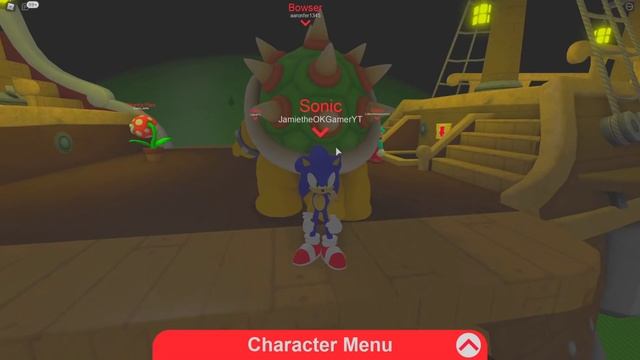 SONIC the HEDGEHOG in SUPER MARIO ONLINE (SMO RP) Roblox смотреть онлайн