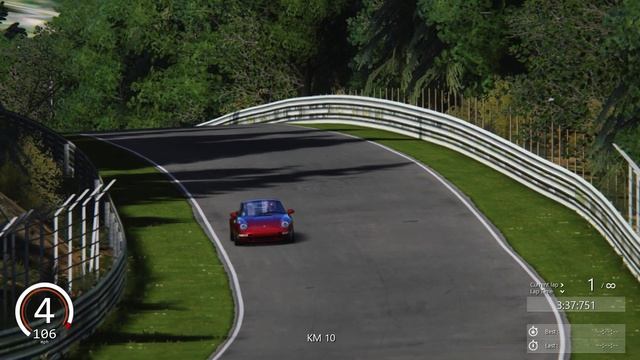 Assetto Corsa Porsche 911 993 Turbo at Nordschleife Tourist BTG смотреть онлайн