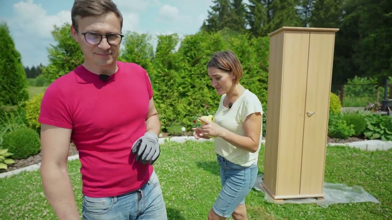 Как покрасить шкаф аэрозольной краской | Своими руками смотреть онлайн