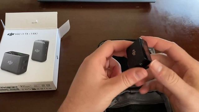 DJI Mic 1 TX + 1 RX, Wireless Lavalier Microphone UNBOXING смотреть онлайн