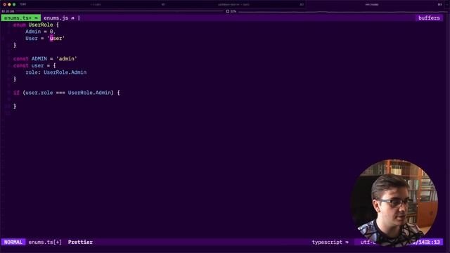 TypeScript - Enums: Обзор и когда не надо использовать смотреть онлайн