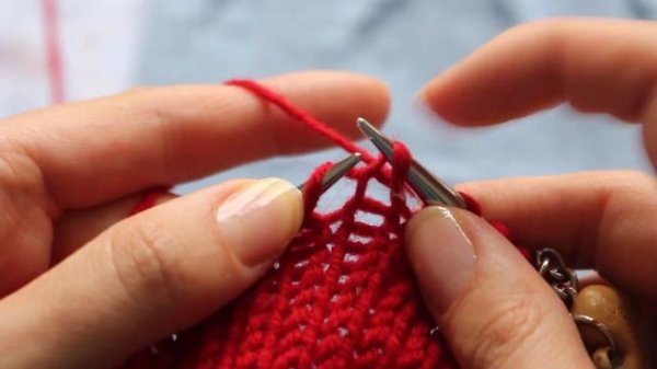 ПРОСТАЯ ШАПКА СПИЦАМИ " Baby Cusco". МАСТЕР КЛАСС