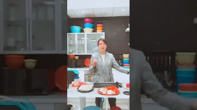 Tupperware c Королевой. Готовим в противне "Ультрапро" 4 рецепта. очень быстро! смотреть онлайн
