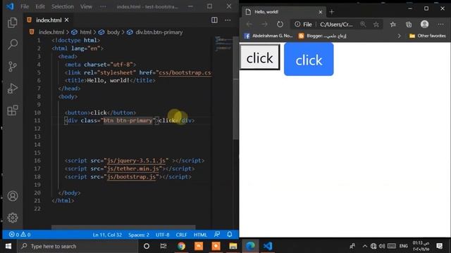 8 bootstrap tutorial | create button in bootstrap btn смотреть онлайн