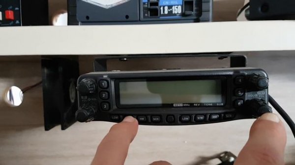 Como fazer Reset do Yaesu 8900R ,Yaesu 8900 resetar,PY2BOM,Dracena ,Yaesu 8900R Reset