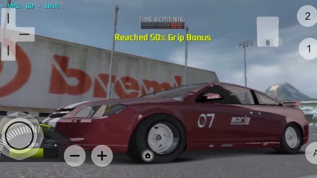 How to shift up gears in NFS Pro Street android dolphin emulator. смотреть онлайн