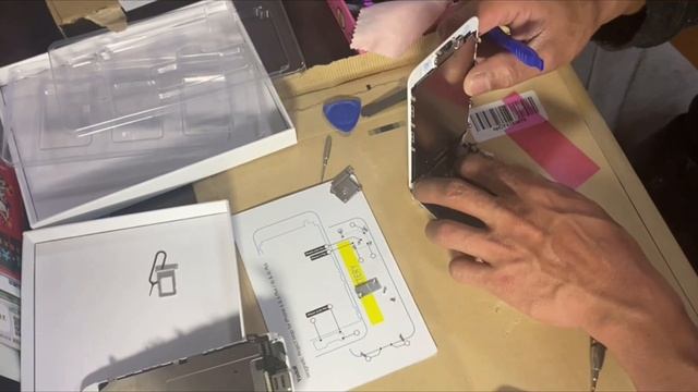 Yodoit Repair replacement LCD touch panel Glass screen and replace iFactory battery смотреть онлайн
