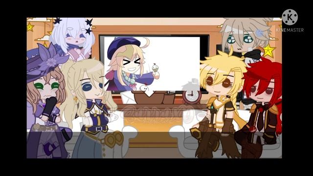 Genshin Impact Reacts || Genshin Impact || Gacha Club || 7/? || GCRV || (1k subs Sepcial) || смотреть онлайн