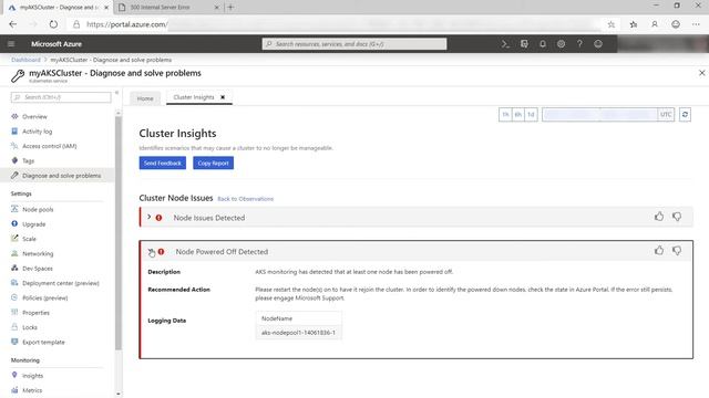 How to use Azure Kubernetes Service diagnostics | Azure Tips and Tricks смотреть онлайн