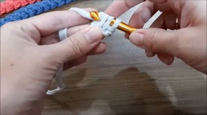 Вяжем шнур ГУСЕНИЧКА или ЖЕМЧУЖНЫЙ шнур крючком из трикотажной пряжи Crochet cord
