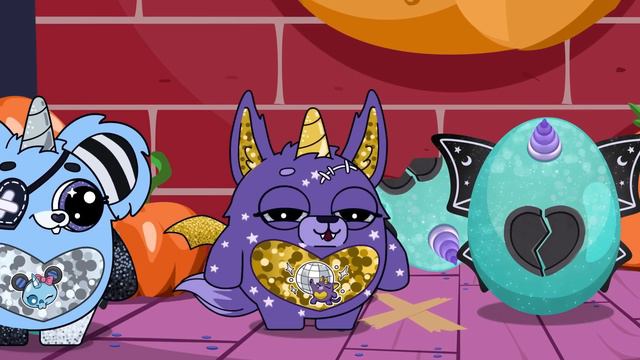 Who Hides in the Spooky Monster Eggs? | Monstercorns - Rainbocorns Stories & Cartoons for Kids смотреть онлайн