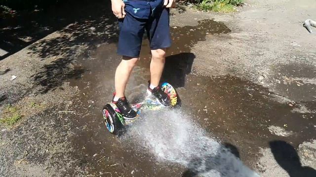 АкваГироскутер - совсем не боится воды! Тестируем Zaxboard смотреть онлайн