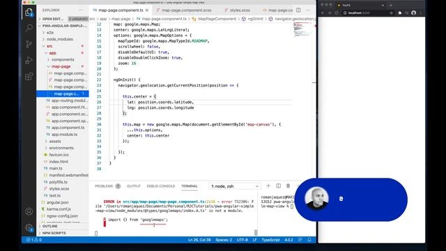Adding Google Maps to an Angular PWA - Angular PWAs & Google Maps: Episode 1 смотреть онлайн