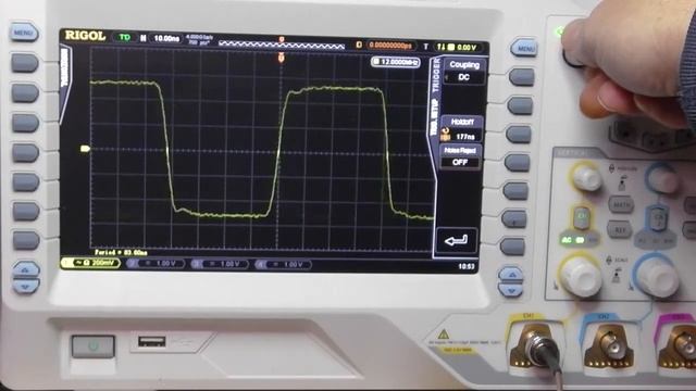 RIGOL DS4054 dual slope trigger смотреть онлайн