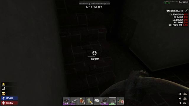 7 Days To Die Starvation Alpha 15 Insane Run►часть 052★В радиоактивном городе★выживание прохождение смотреть онлайн