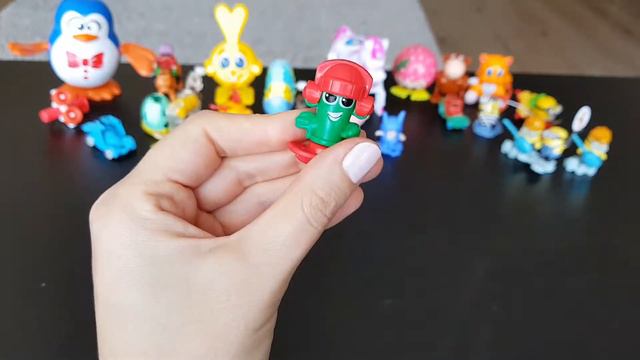 Kinder surprise toys / Cosby capsule toys / clockwork toys /Наши заводные игрушки смотреть онлайн