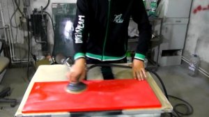 Покраска фасада кухни