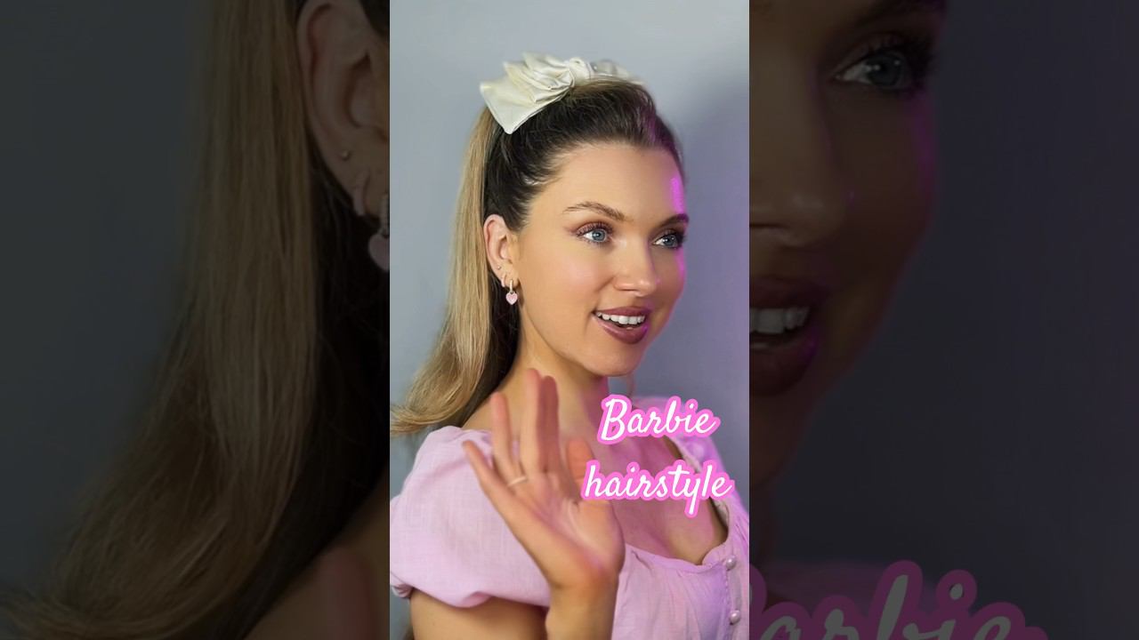 Как сделать прическу Барби #прическа #барби смотреть онлайн