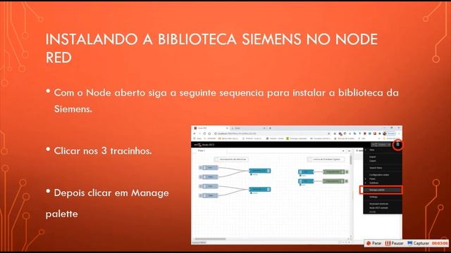 Aula 02 - Abrindo o Node-Red pela primeira vez e instalando a biblioteca S7 смотреть онлайн