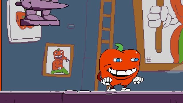 Pizza Tower - Pepperman Strikes! Boss Fight Animation смотреть онлайн