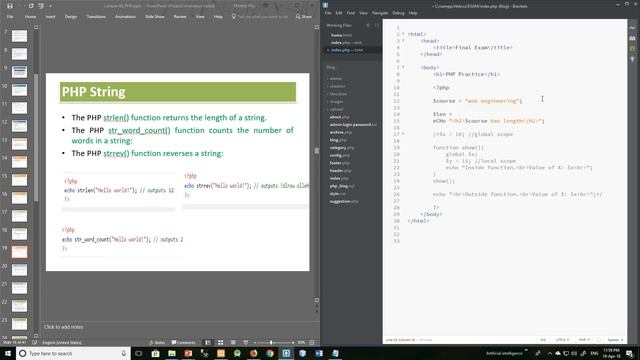 PHP basics - Part I смотреть онлайн