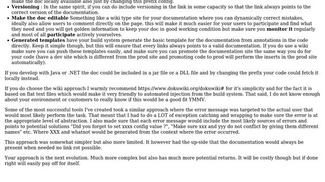 Include a link to relevant documentation in error message? (4 Solutions!!) смотреть онлайн