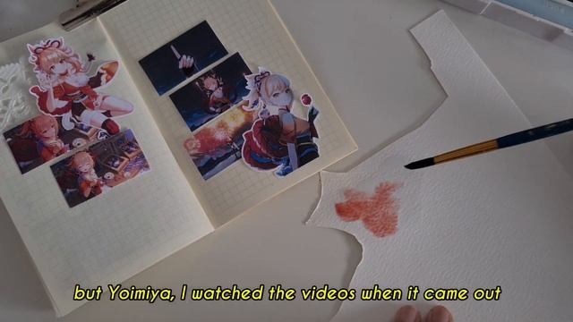 anime journal with me | genshin impact inazuma ft. yoimiya + kazuha + baal/raiden shogun смотреть онлайн