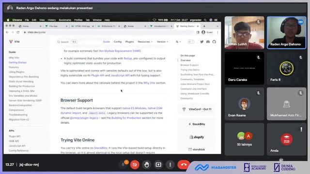 Workshop Frontend Developer: Create A Single Page Website For Beginners With Vue js - Day 1 смотреть онлайн