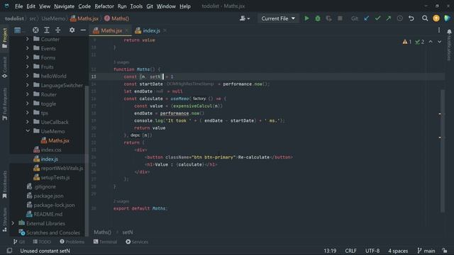 24- Reactjs darija : Performance chapter - useMemo (React hooks) смотреть онлайн