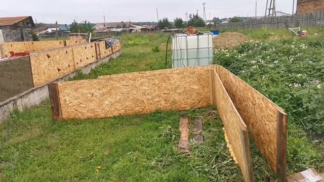 Строим дом из арболита.Вдвоем с мужем. смотреть онлайн