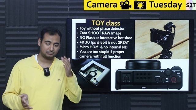 Sony ZV 1F Explained In HINDI {Camera Tuesday} смотреть онлайн