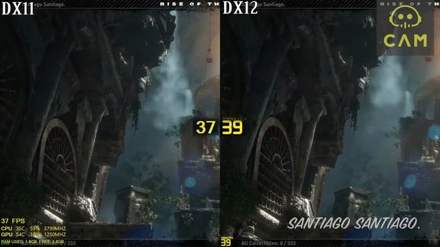 Rise of the Tomb Raider: RX 460 - DX11 vs DX12 смотреть онлайн