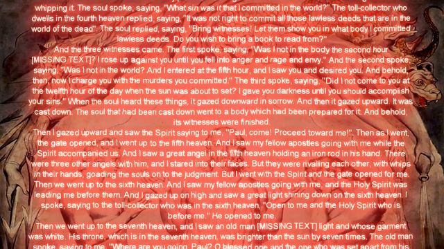 The (Coptic) Apocalypse Of Paul - Nag Hammadi Full Gnostic audiobook with text and music смотреть онлайн