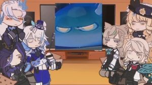 Fontaine React to the Traveler ( Aether + Lumine ) | Gacha Club | Genshin Impact