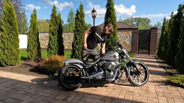 мой новый мотоцикл Harley Davidson Breakout 2014 смотреть онлайн