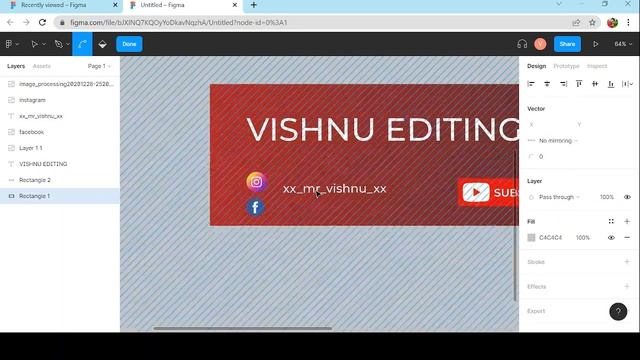 How to create youtube cover art using Figma смотреть онлайн
