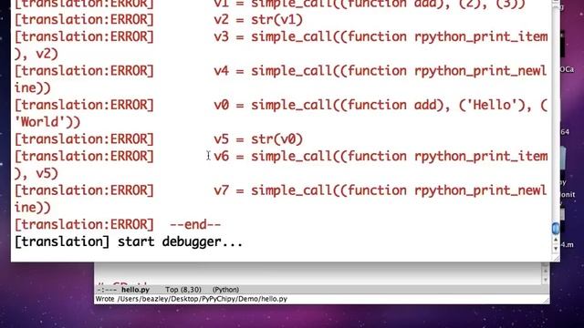 "Understanding" RPython смотреть онлайн