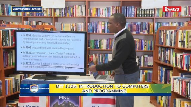 DIT1105: INTRODUCTION TO COMPUTERS AND PROGRAMMING смотреть онлайн