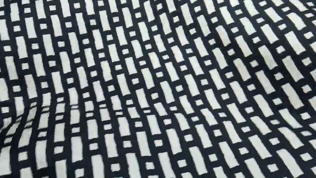 39-7433 Блузочный шелк с рисунком 