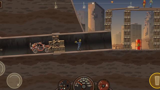 Прохождение игры Earn To Die 2. (Часть 3.) Финал первой машины.