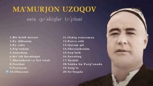 Mamurjon Uzoqov - Sara qo'shiqlar to'plami | Мамуржон Узоков - Сара кушиклар туплами