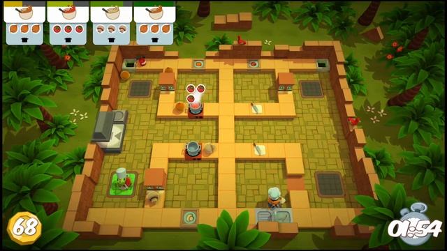Overcooked | The Lost Morsel: Level 1-5 (3 Stars) смотреть онлайн