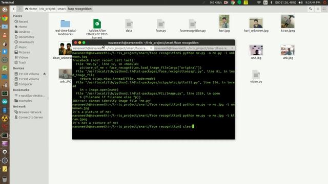 face recognition using python смотреть онлайн
