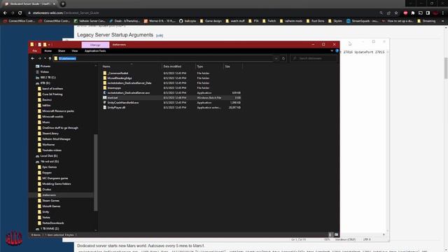 Stationeers Dedicated Server setup for Windows смотреть онлайн