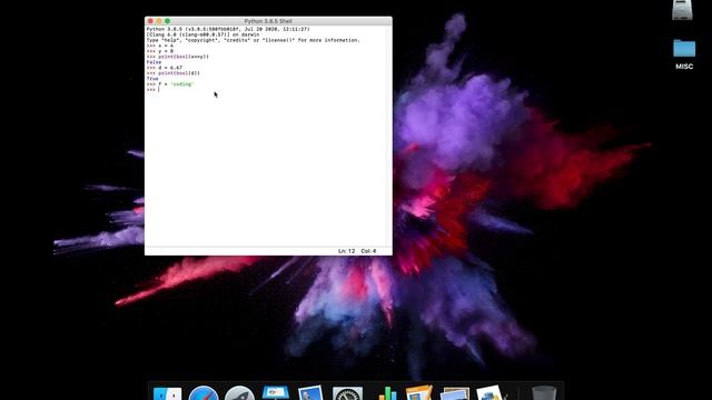 The Bool Command in Python смотреть онлайн