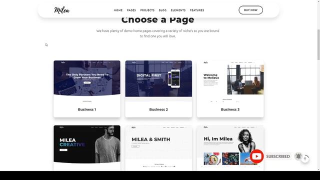 Milea - Flexible Creative WordPress Theme смотреть онлайн