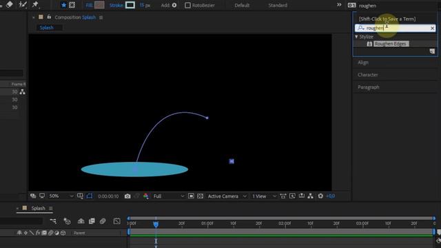 How to Create A Simple Water Splash Animation in After Effects смотреть онлайн